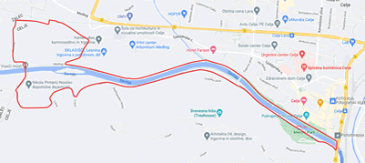 [Zemljevid otro�kega teka]