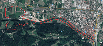 [Zemljevid otro�kega teka]